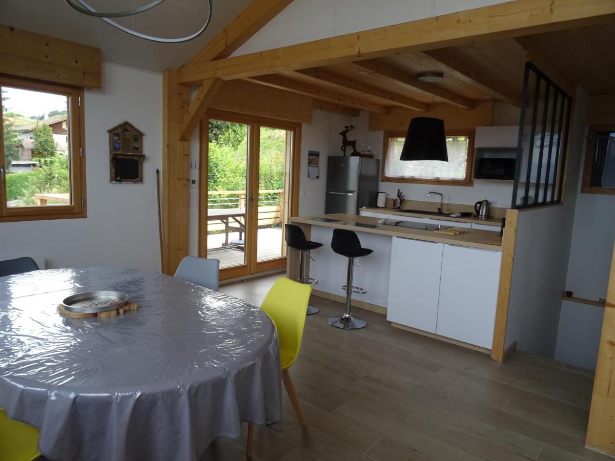 Chalet Neuf 6 Personnes Mont-Saxonnex Екстериор снимка