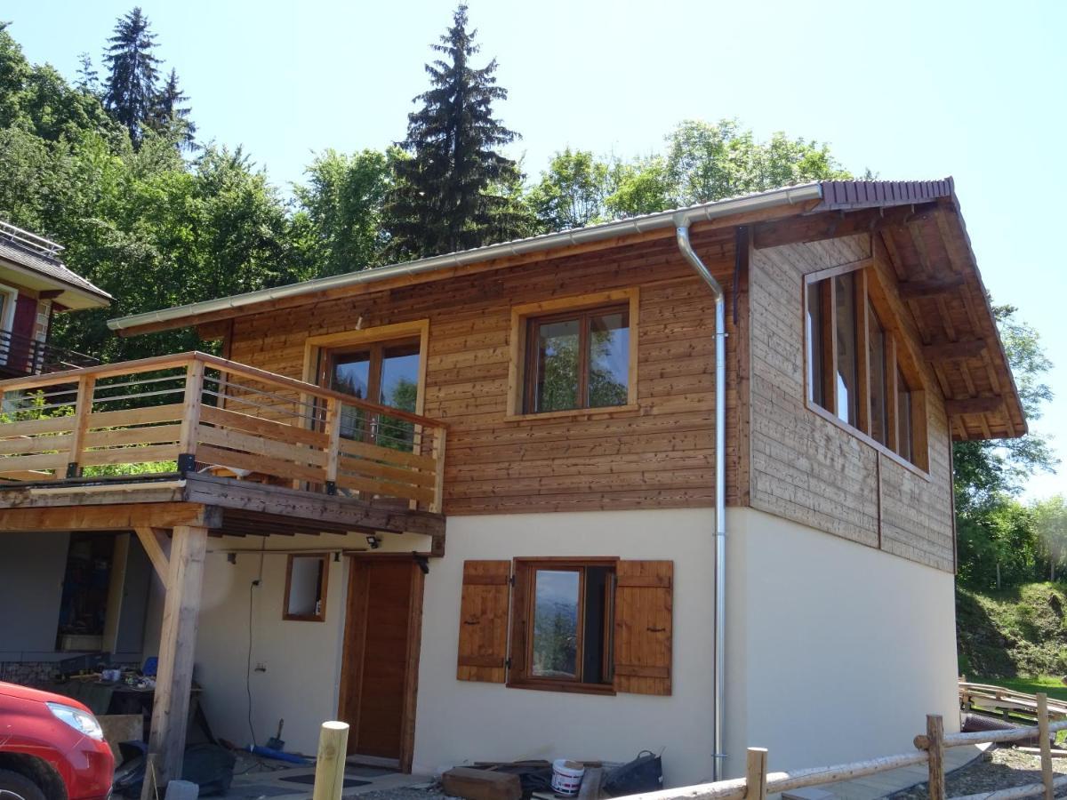 Chalet Neuf 6 Personnes Mont-Saxonnex Екстериор снимка
