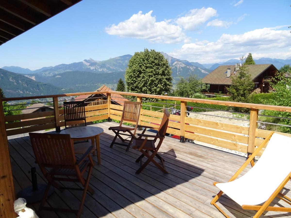 Chalet Neuf 6 Personnes Mont-Saxonnex Екстериор снимка