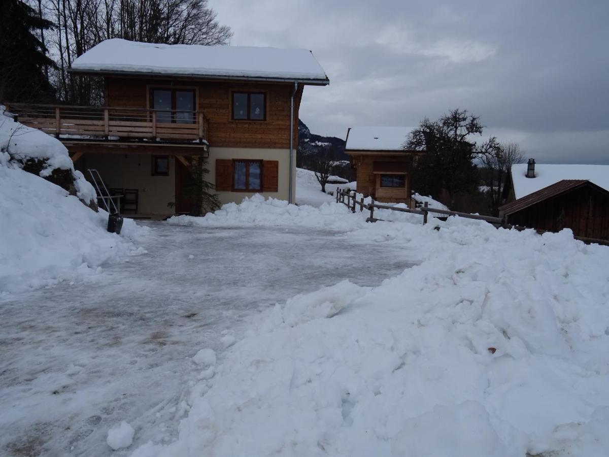 Chalet Neuf 6 Personnes Mont-Saxonnex Екстериор снимка